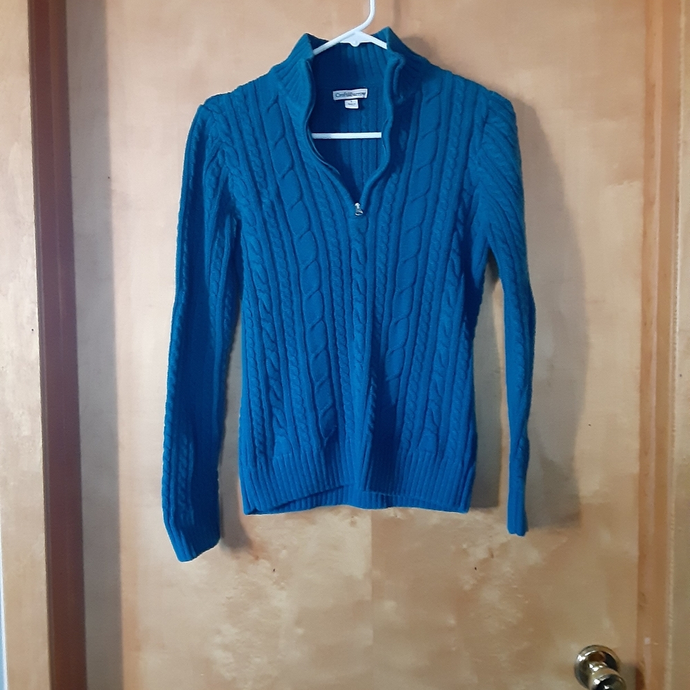Zip up sweater